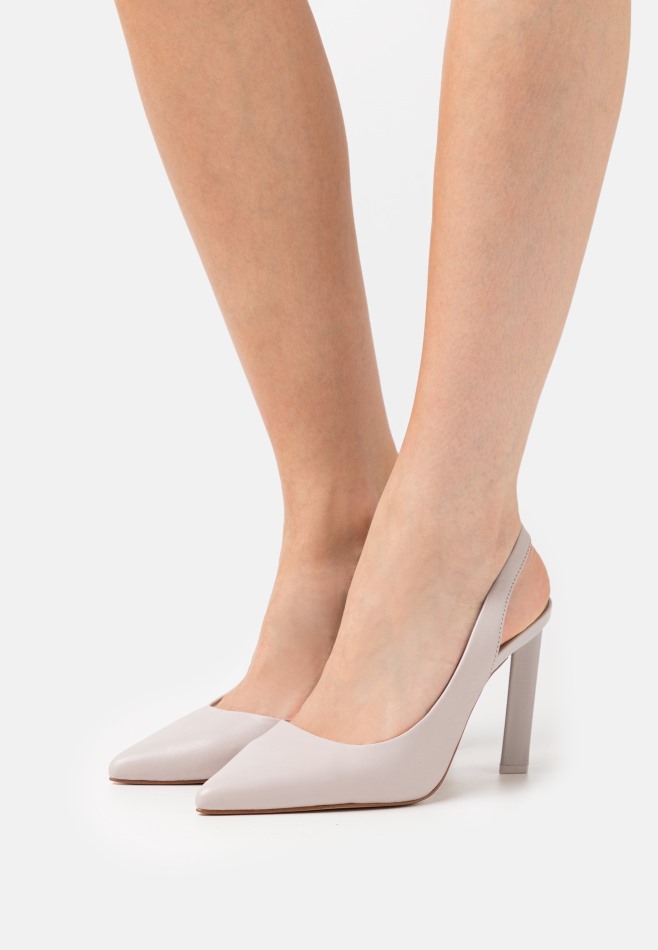 Femmes Talons Classiques Gabor | Gris Clair Exclusif